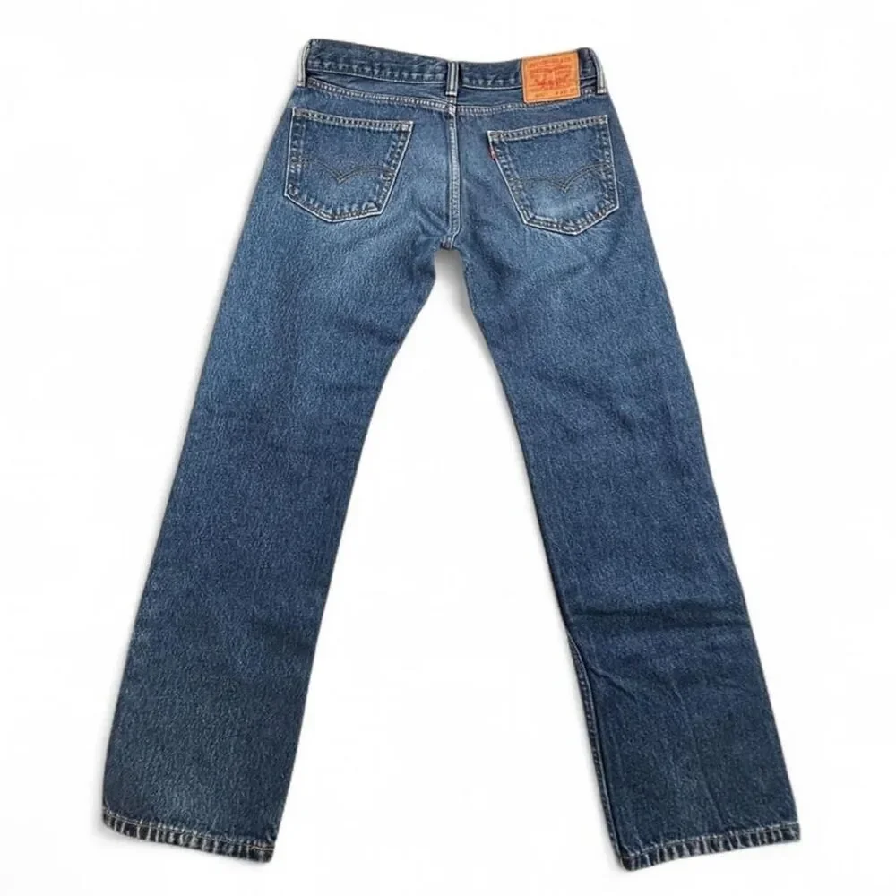 Levi’s 505 Straight Leg Jeans Men’s 30x33 Blue Classic Denim